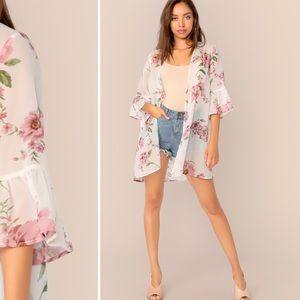 Floral kimono